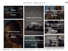 Tablet Screenshot of james-meakin.com